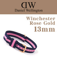 凑单品：Daniel Wellington Classy系列 尼龙条纹女士表带 1006DW 13mm