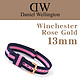 凑单品：Daniel Wellington Classy系列 尼龙条纹女士表带 1006DW 13mm