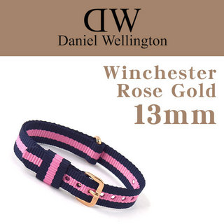 Daniel Wellington Classy系列 尼龙条纹女士表带 1006DW 13mm