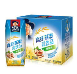 QUAKER 桂格 高纤燕麦乳榛果味 250毫升*6联包 
