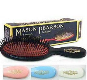 Mason Pearson B4 暗宝石红 Dark Ruby 纯猪鬃发梳