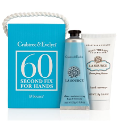 Crabtree&Evelyn 瑰柏翠 60秒手部护理套装 法国泉水（护手霜25g+精华盐25g）
