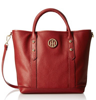 TOMMY HILFIGER Hadley Shopper Top 女款真皮手提包