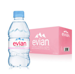 evian 依云 天然矿泉水 330ml*24