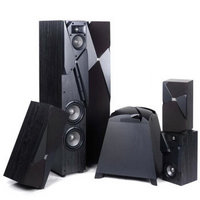 JBL Studio 180套装 180BK+130BK+120CBK+SUB 150P 家庭影院