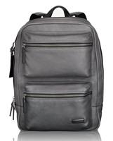 Prime会员专享：TUMI Mission Bryant Leather Backpack 真皮双肩包
