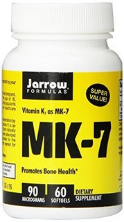 Jarrow FORMULAS 杰诺  MK-7 维生素K2 90微克 60粒