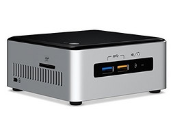intel 英特尔 NUC6i3SYH Mini PC 迷你电脑主机（i3-6100U，DDR4，M.2，2.5寸）