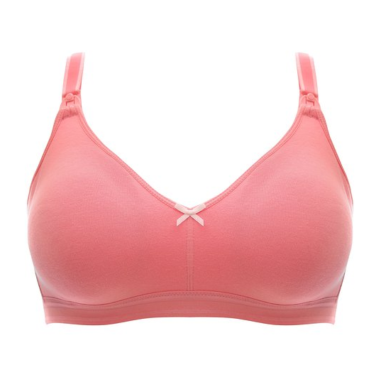 限尺码: medela 美德乐 无钢圈哺乳内衣 粉色