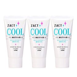 LION 狮王 ZACT 去烟渍冰爽牙膏 130g*3