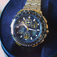 CITIZEN 西铁城 Blue Angels Skyhawk 空中之鹰系列 JY0040-59L 男士光动能腕表