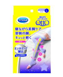 Dr.Scholl 爽健 QttO 纤腿睡眠袜 长筒型 L号