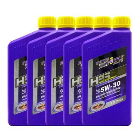 royal purple 紫皇冠 hps全合成机油 5w-30 946ml*5 sl 340元包邮(370