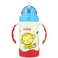 Nuby 努比 不锈钢真空保温吸管杯 280ml  