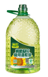 融氏 橄榄葵花食用调和油 物理压榨 食用油 3.68L*1桶（新老包装随机发放）