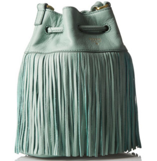  FOSSIL Jules Fringe Drawstring 女士水桶包