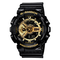 CASIO 卡西欧 G-SHOCK系列 GA-110GB-1A 男款双显运动腕表