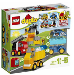 LEGO 乐高 DUPLO 得宝系列 10816 我的第一组汽车与卡车套装