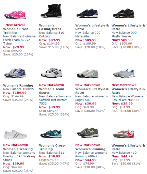 Joe's NB Outlet 全场商品限时促销