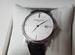 FREDERIQUE CONSTANT 康斯登 Slimline 超薄系列  306S4S6 男款机械腕表 