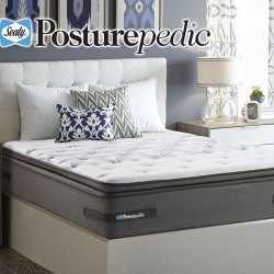 Sealy 丝涟 Posturepedic® Plus 美姿高级系列 Meadowdale 凝胶记忆棉独立弹簧床垫 Firm 两种尺寸可供选择