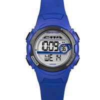 TIMEX 天美时 T5K770 男款运动腕表 (44mm、橡胶、黑色、圆形)