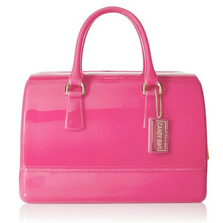 FURLA 芙拉 Candy Satchel 果冻包 中号 Speed/Orange