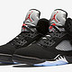 NIKE 耐克  Air Jordan 5 Retro “Metallic Silver” 男子复刻篮球鞋