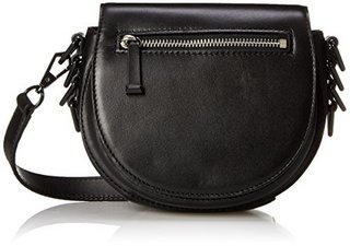 Rebecca Minkoff Small Astor Saddle 女士斜挎包  黑色