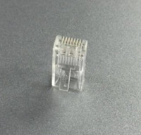E-COM 超五类8芯纯铜rj45网线水晶头