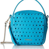 Furla Yoyo mini Cross-Body Bag 女士迷你斜挎包 蓝色