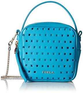 Furla Yoyo mini Cross-Body Bag 女士迷你斜挎包 蓝色