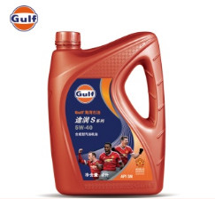 GULF 海湾  途润S系列 SN  5W40 合成汽油机油 4L