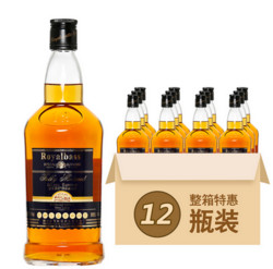 Royalbass 皇家贝斯美乐威士忌 700ml*12