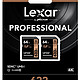 Lexar 雷克沙 Professional 633x SDHC存储卡（64GB、UHS-I） 两只装