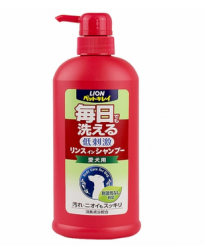 LION 狮王 每日洗二合一犬用香波 柔和花香型泵头 550ML