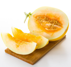 甘肃 金红宝蜜瓜 箱装 6粒 7.5-8.5kg