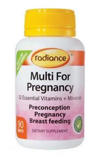 radiance Multi For Pregnancy 孕妇综合维生素 90粒