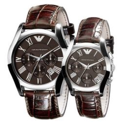 ARMANI 阿玛尼  时尚情侣手表 AR0671 AR0672