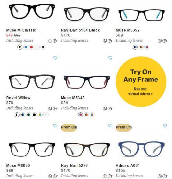 Glasses USA 精选促销