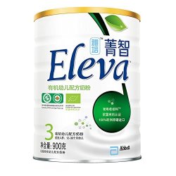 Abbott 雅培 Eleva菁智有机幼儿配方奶粉 3段（1-3岁幼儿适用）900克
