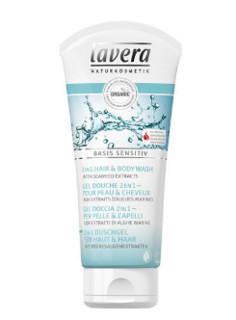 lavera 拉薇 有机基础抗敏2合1洗发沐浴乳 200ml