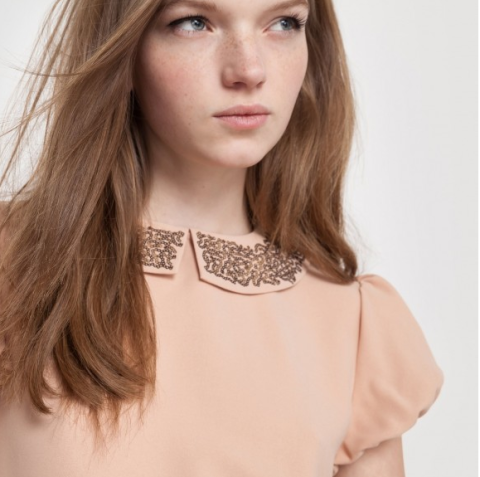 mademoiselle r纯色百褶连衣裙 €19.6(需用码,约合￥144)