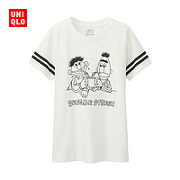 UNIQLO 优衣库 Sesame Street 166839 女士印花T恤 