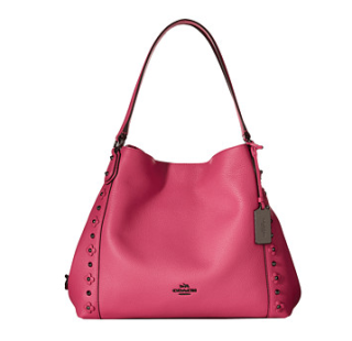 COACH 蔻驰 Floral Rivets Detail Edie 31 女士单肩包