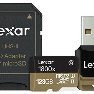 Lexar 雷克沙 1800x UHS-II  128G TF存储卡（读取220M/s、写入70M/s）