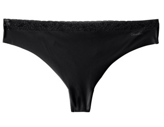 Calvin Klein Invisibles with Lace Thong 女士内裤