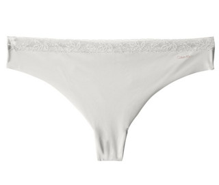 Calvin Klein Invisibles with Lace Thong 女士内裤