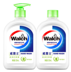 Walch 威露士 健康抑菌洗手液 （青柠盈润525ml*2瓶）*3份 