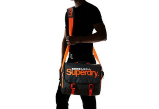 Superdry 极度干燥 男士尼龙邮差包 